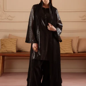 Embroidered Silk Lawn Zari 3 Piece Formal Suit Set
