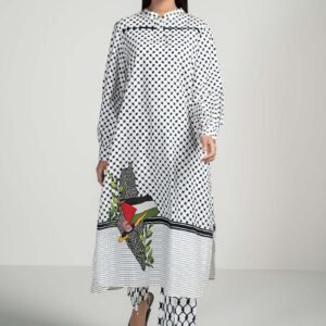 2 Piece Printed Lawn Suit Stylish Casual Women Wear