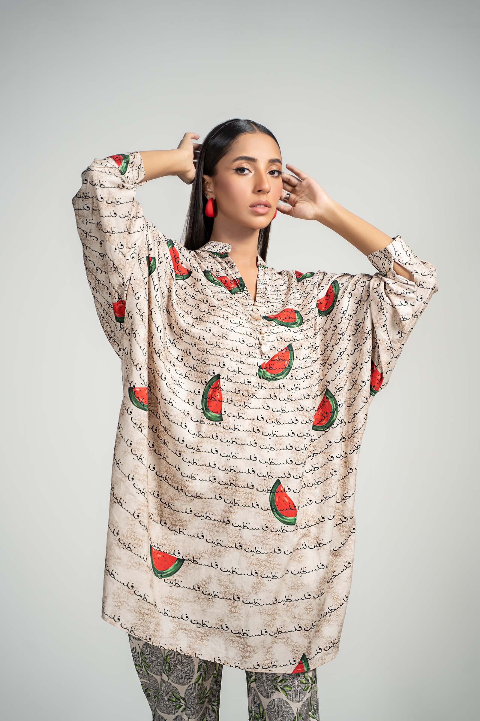 3 Piece Printed Lawn Suit Stylish Casual Ethnic Wear - Image 5